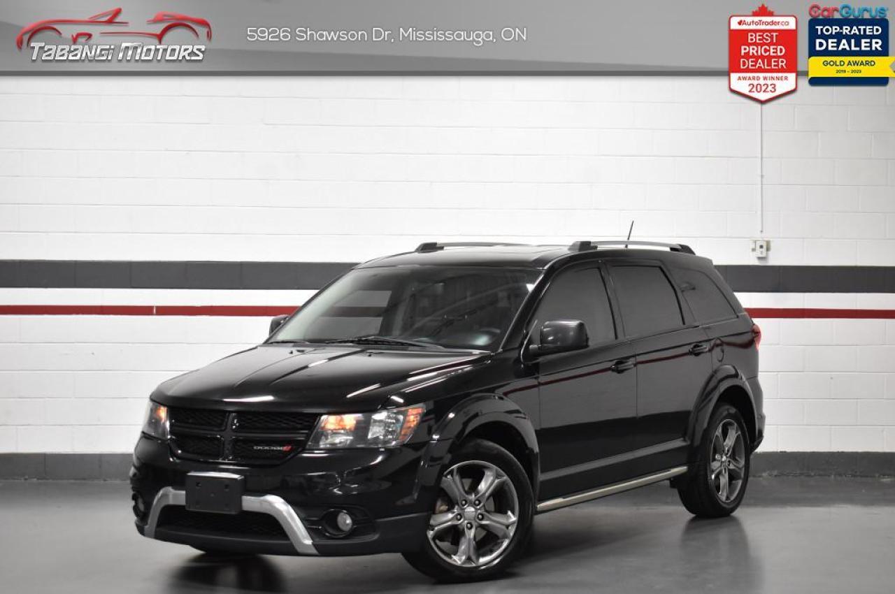 Used 2017 Dodge Journey Crossroad  Navigation Sunroof Alpine Audio Leather for sale in Mississauga, ON