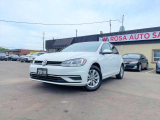 Used 2019 Volkswagen Golf AUTO LOW KM NO ACCIDENT CAMERA B-TOOTH NEW BRAKES for sale in Oakville, ON