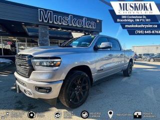 This RAM 1500 SPORT, with a 5.7L HEMI V-8 engine engine, features a 8-speed automatic transmission, and generates 0 highway/0 city L/100km. Find this vehicle with only 26 kilometers!  RAM 1500 SPORT Options: This RAM 1500 SPORT offers a multitude of options. Technology options include: Voice Recorder, 2 LCD Monitors In The Front, HD Radio, MP3 Player, Radio: Uconnect 5W Nav w/12.0 Display.  Safety options include Tailgate/Rear Door Lock Included w/Power Door Locks, Power Door Locks w/Autolock Feature, Airbag Occupancy Sensor, Curtain 1st And 2nd Row Airbags, Dual Stage Driver And Passenger Front Airbags.  Visit Us: Find this RAM 1500 SPORT at Muskoka Chrysler today. We are conveniently located at 380 Ecclestone Dr Bracebridge ON P1L1R1. Muskoka Chrysler has been serving our local community for over 40 years. We take pride in giving back to the community while providing the best customer service. We appreciate each and opportunity we have to serve you, not as a customer but as a friend