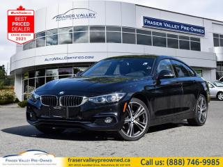 Used 2018 BMW 4 Series 430i xDrive Gran Coupe  Local, HUD for sale in Abbotsford, BC