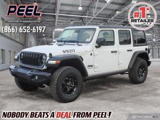 New 2024 Jeep Wrangler 4-Door Willys for sale in Mississauga, ON