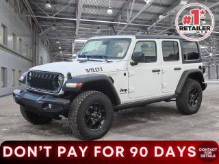 New 2024 Jeep Wrangler 4-Door Willys for sale in Mississauga, ON
