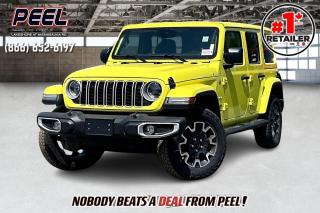 New 2024 Jeep Wrangler 4-Door Sahara for sale in Mississauga, ON