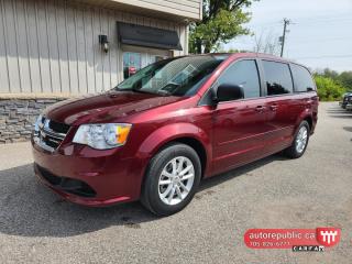 Used 2017 Dodge Grand Caravan SXT CERTIFIED 96K KMS ONE OWNER NO ACCIDENTS for sale in Orillia, ON