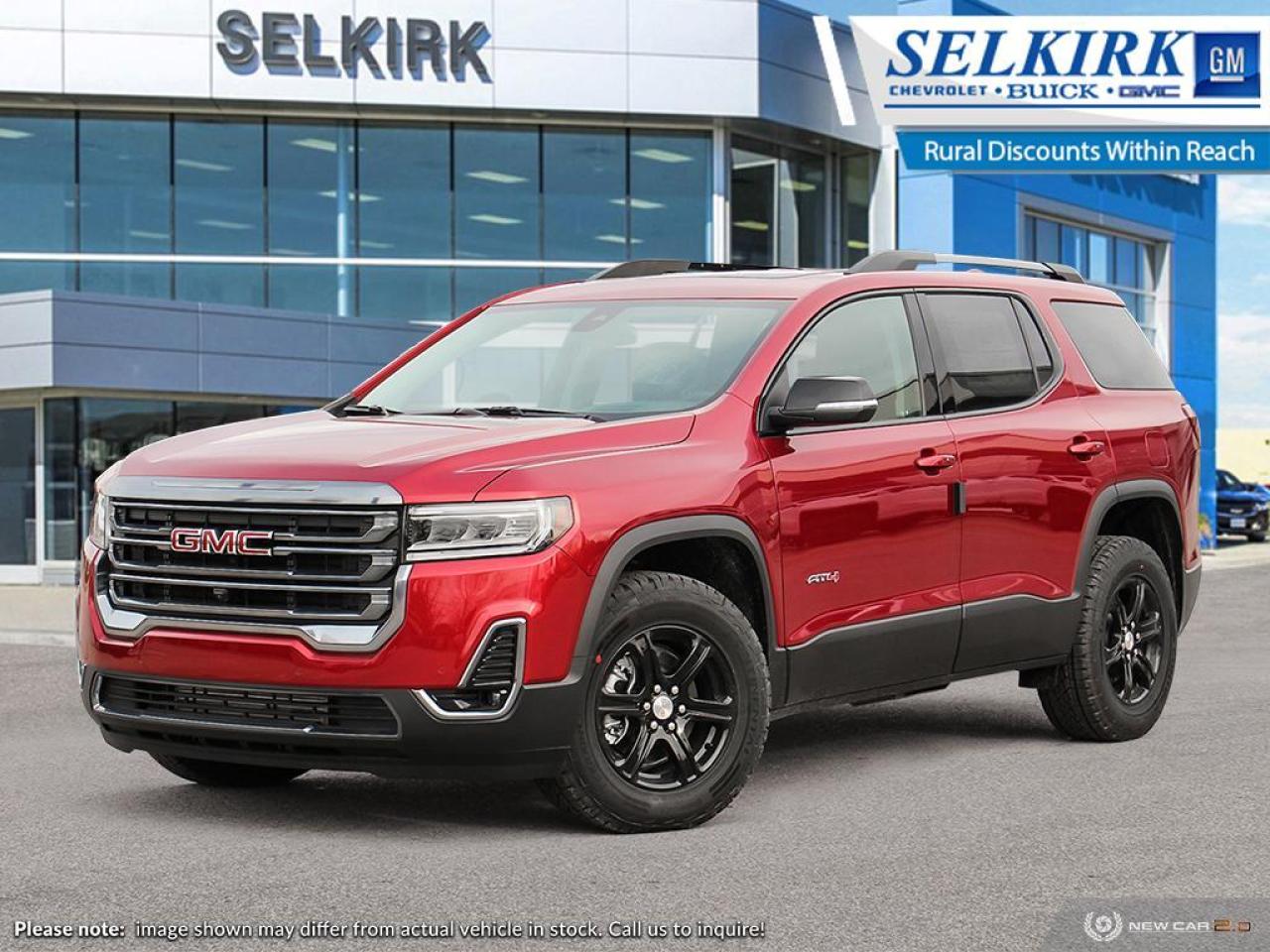 New 2023 GMC Acadia AT4*Sunroof/Leather Package/HD Surround Vision* for sale in Selkirk, MB
