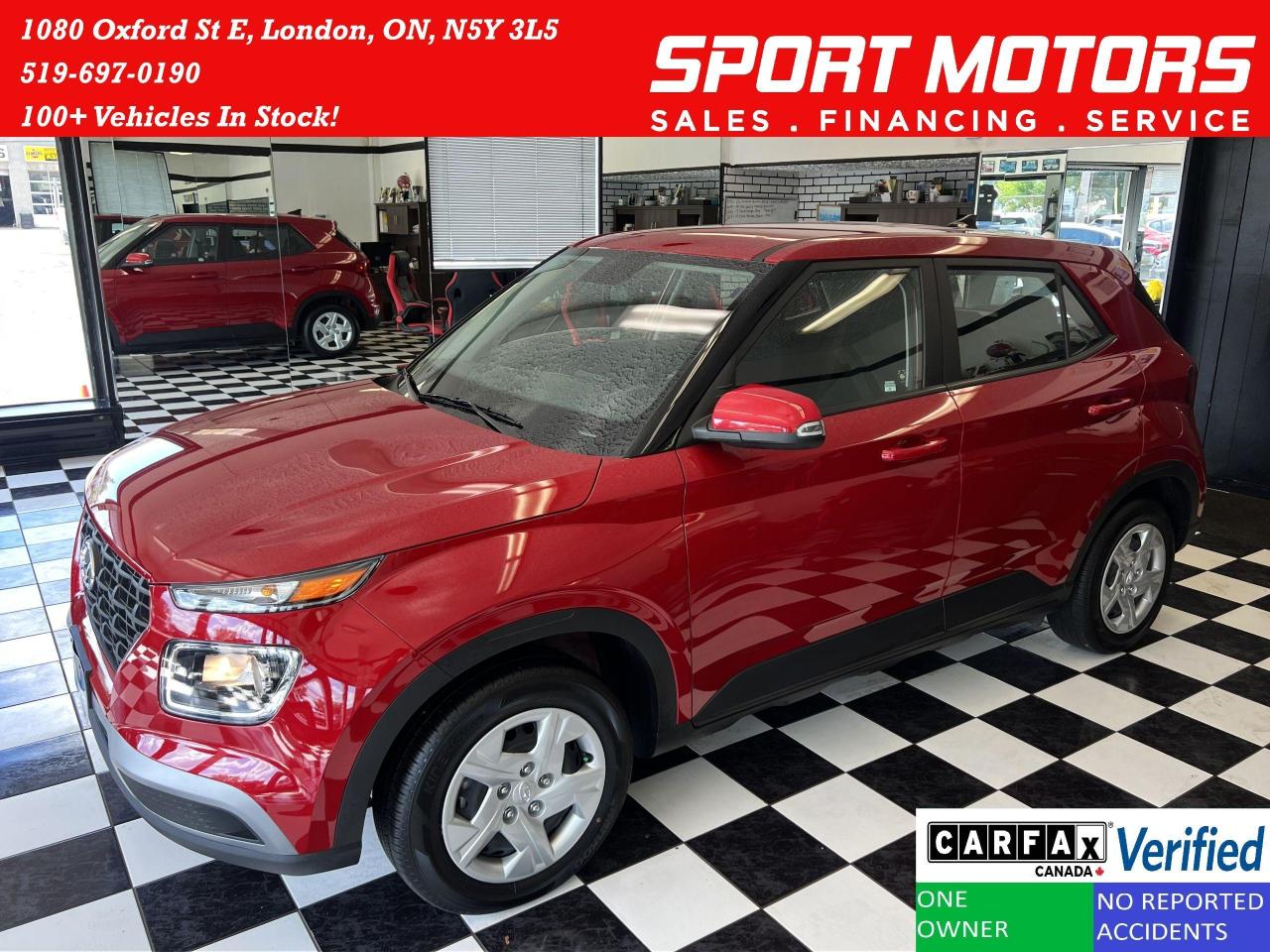 2022 Hyundai Venue Essential+ApplePlay+Camera+HeatedSeats+CleanCarfax