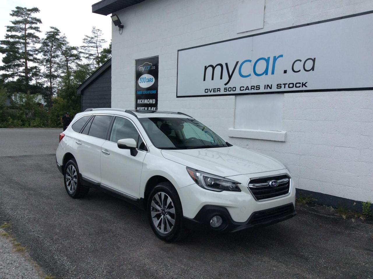 Used 2018 Subaru Outback 3.6R Premier EyeSight Package ALLOYS. NAV. MOONROOF. LEATHER. PWR SEATS. A/C. BLUETOOTH. KEYLESS-ENTRY. HEATED SEATS. REAR HEATED for sale in Kingston, ON