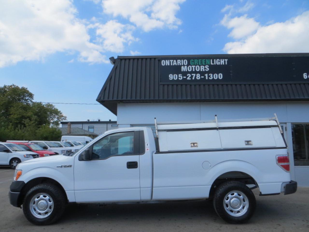 2014 Ford F-150 CERTIFIED, LONG BOX, UTILITY CAP, LADDER RACKS - Photo #1