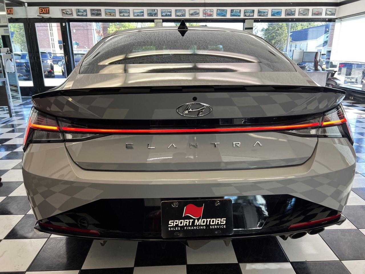 2023 Hyundai Elantra N LINE ULTIMATE DCT+Adaptive Cruise+CLEAN CARFAX - Photo #3