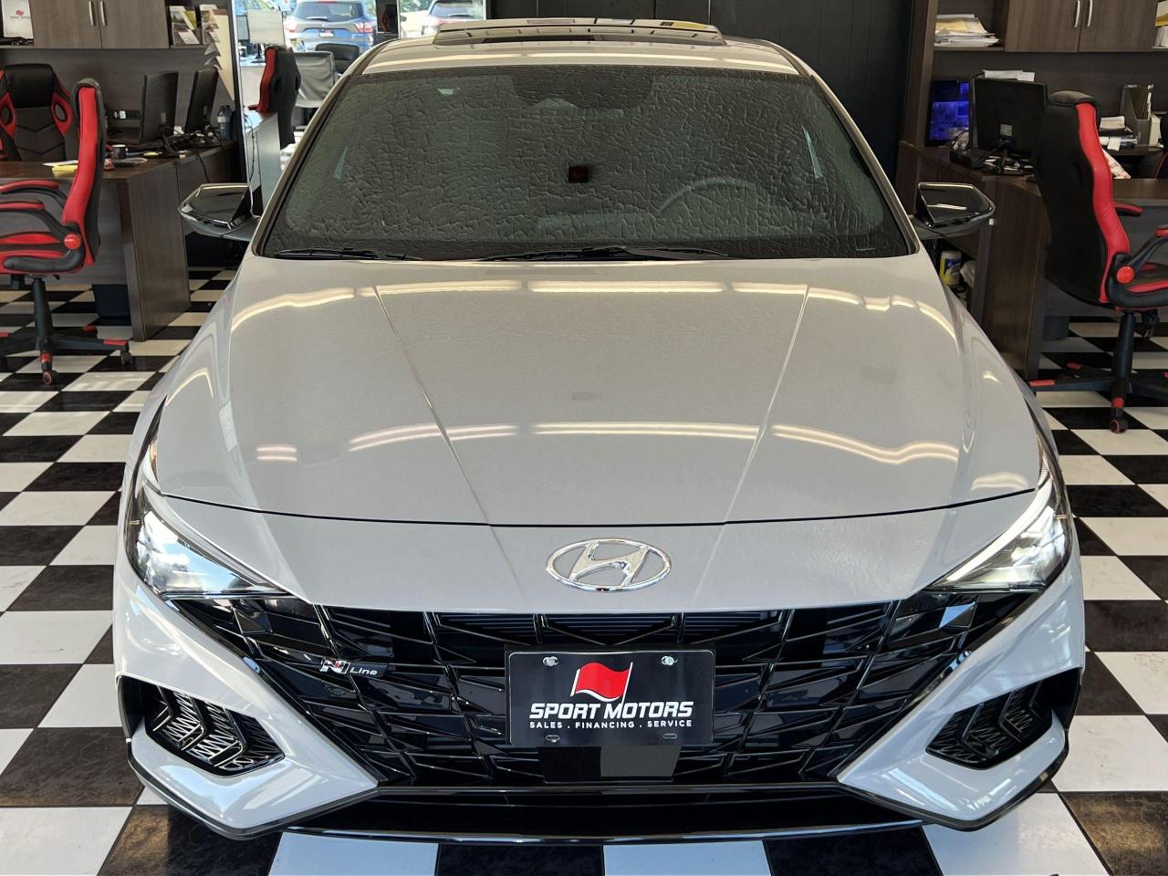 2023 Hyundai Elantra N LINE ULTIMATE DCT+Adaptive Cruise+CLEAN CARFAX - Photo #6