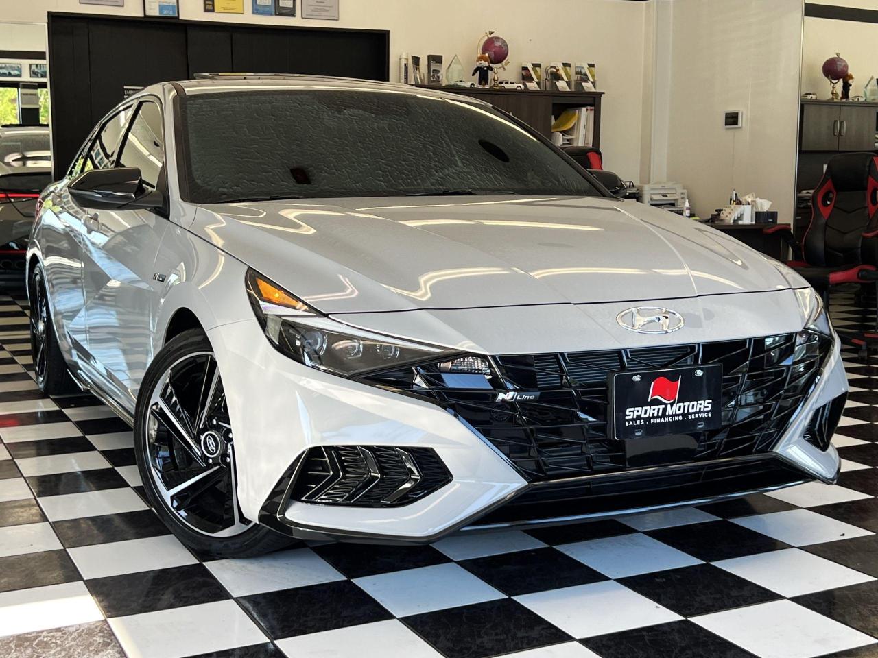 2023 Hyundai Elantra N LINE ULTIMATE DCT+Adaptive Cruise+CLEAN CARFAX Photo92
