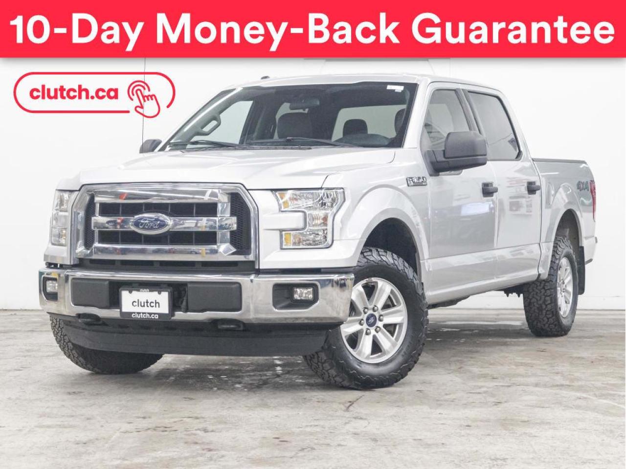 Used 2015 Ford F-150 4X4 Supercrew XLT Series w/ A/C, Cruise Control, Aux Input for sale in Toronto, ON