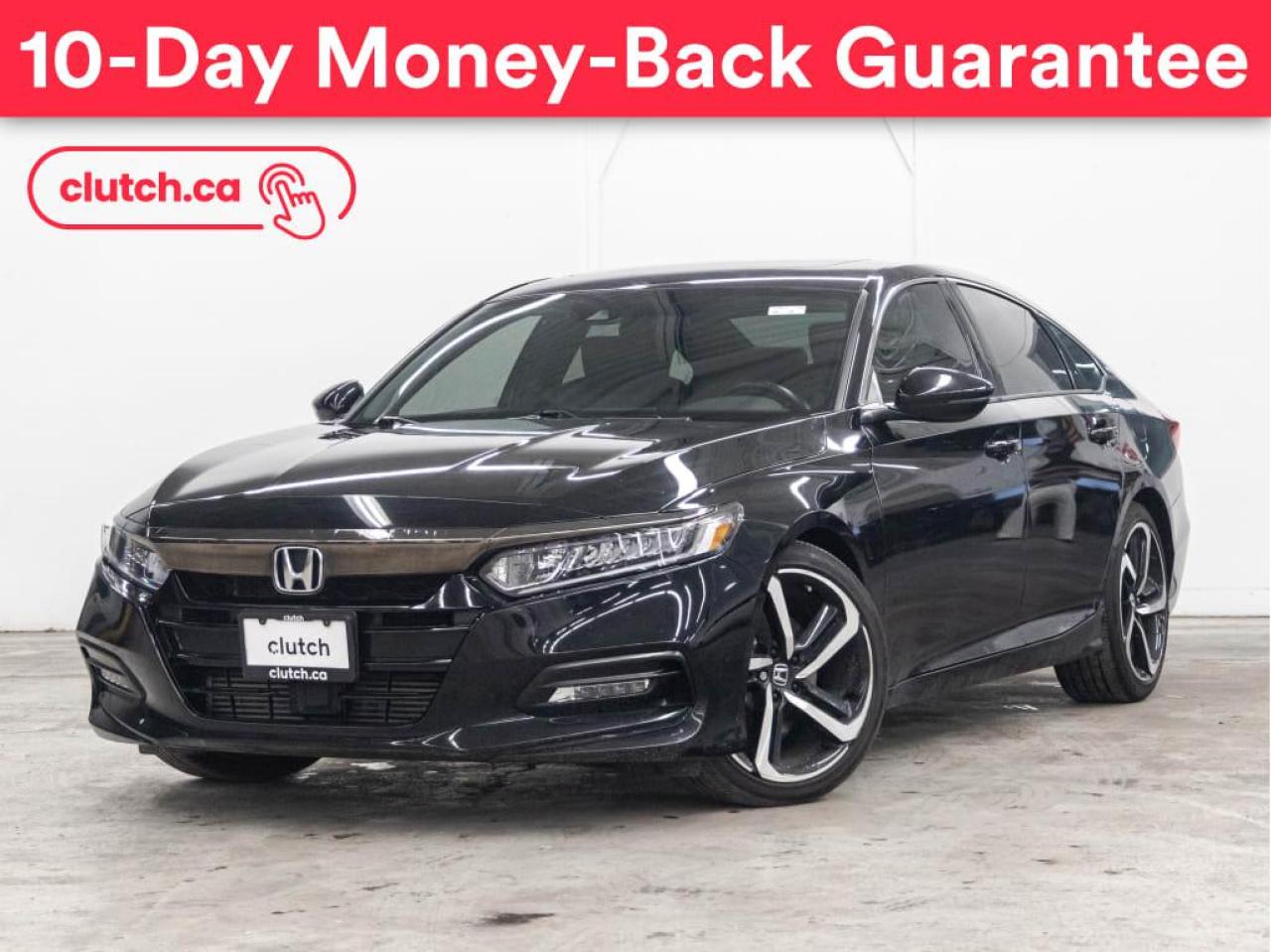 Used 2018 Honda Accord Sport w/ Apple CarPlay & Android Auto, Adaptive Cruise, A/C for sale in Toronto, ON