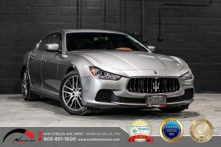 Used 2015 Maserati Ghibli S Q4/ ROOF/ NAV/ CAM/ NO ACCIDENTS for sale in Vaughan, ON