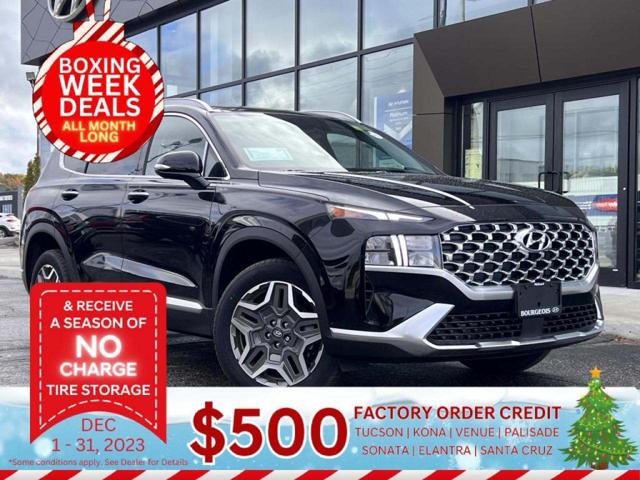 New 2023 Hyundai Santa Fe Hybrid Luxury AWD  - Cooled Seats for sale in Midland, ON
