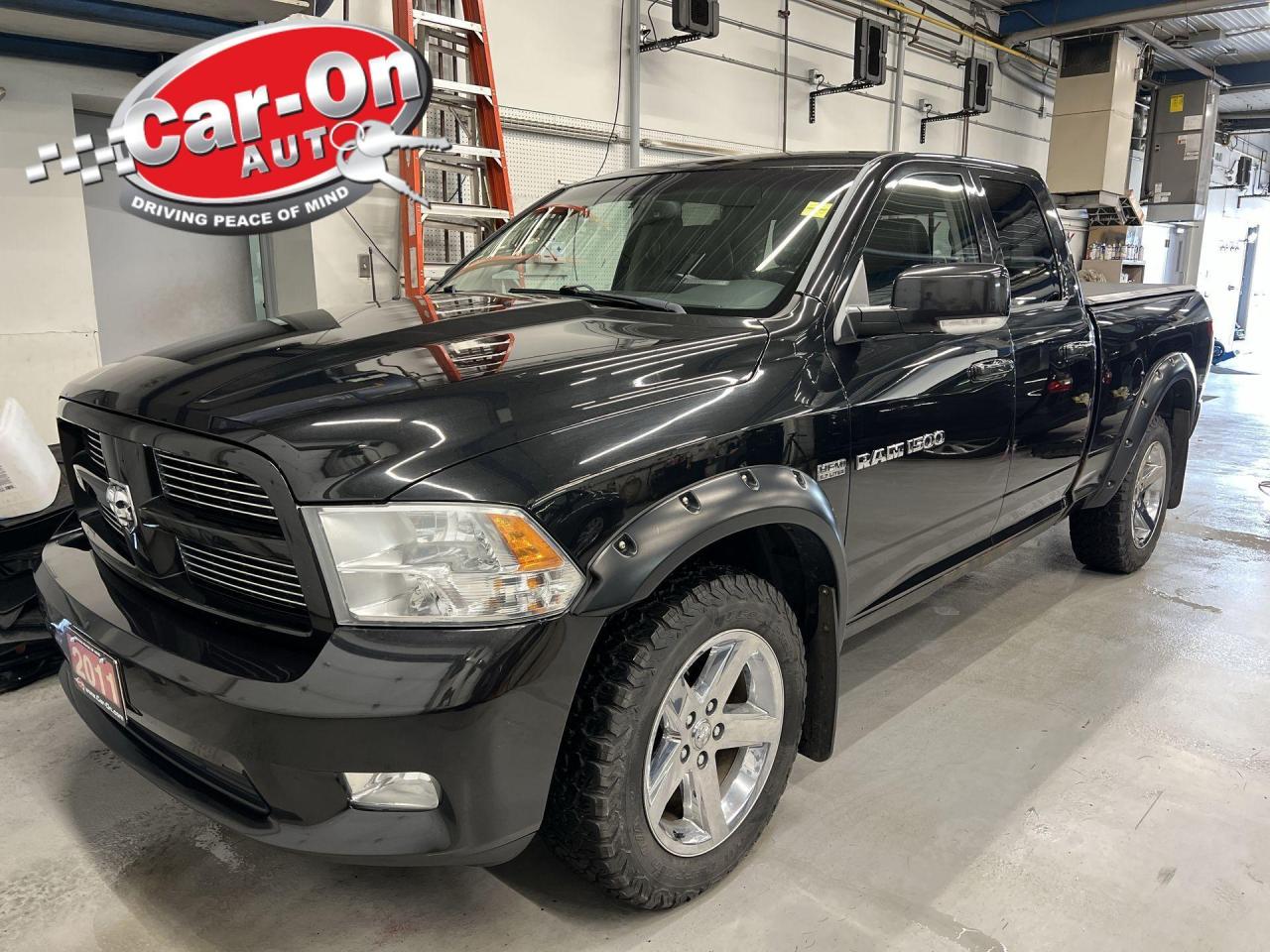 Used 2011 RAM 1500 SPORT 4X4| LEATHER| HTD/COOLED SEATS| NAV| HEMI for sale in Ottawa, ON