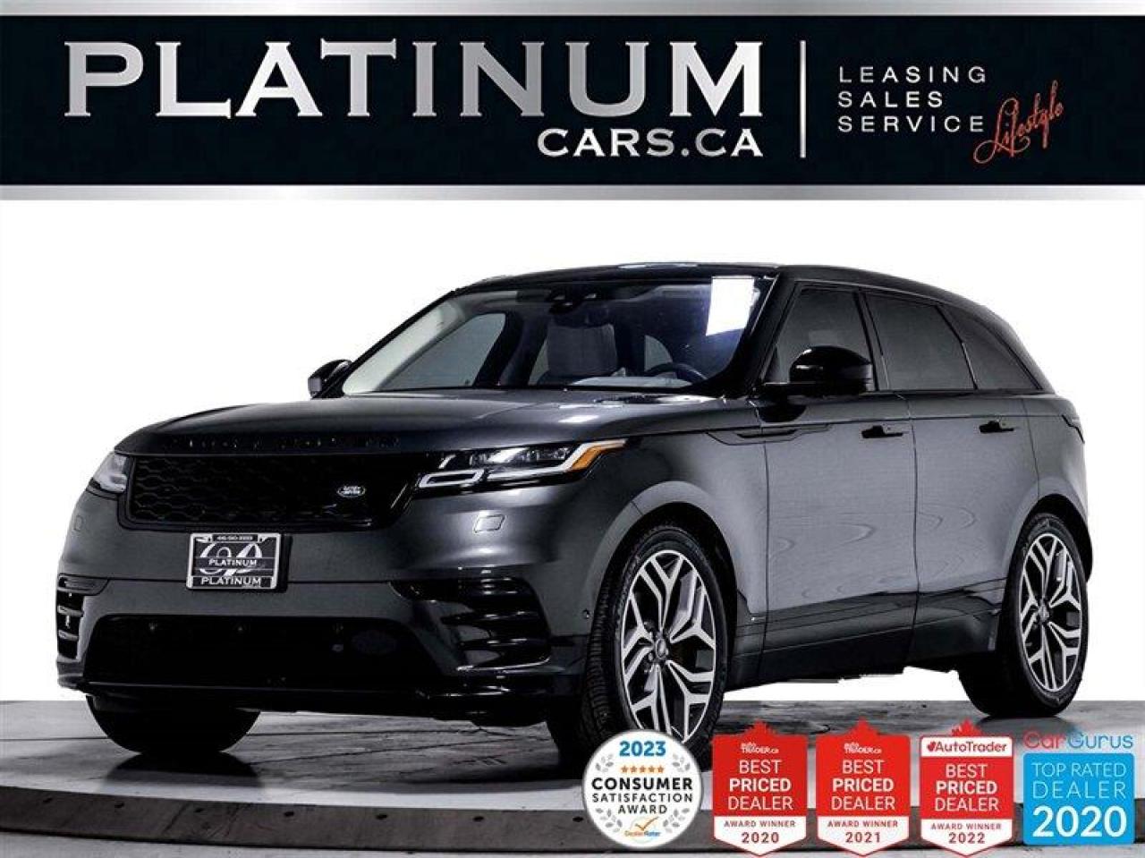 Used 2020 Land Rover Range Rover Velar P380 R-Dynamic HSE, AWD, NAV, PANO, HUD for sale in Toronto, ON
