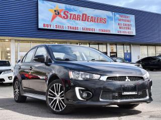 Used 2017 Mitsubishi Lancer GTS AWC SPOILER ROOF CERTIFIED WE FINANCE ALL CR. for sale in London, ON