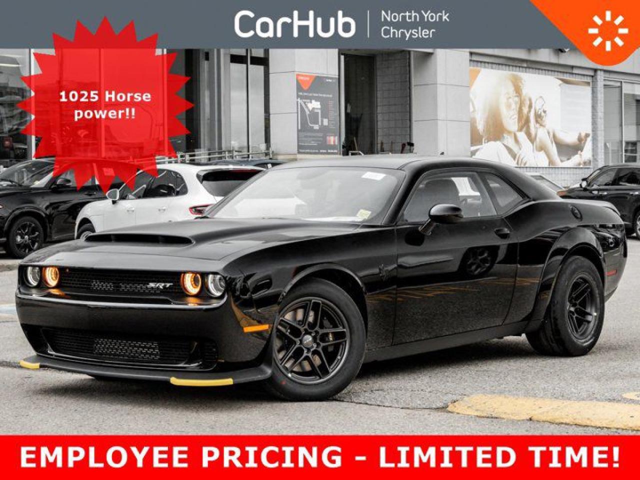 New 2023 Dodge Challenger SRT Demon 170 Premium Group Sunroof Graphics Pkg for sale in Thornhill, ON