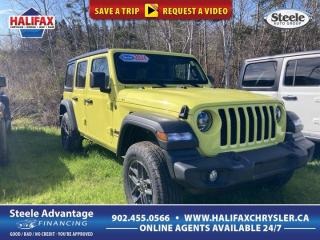 New 2024 Jeep Wrangler Sport S for sale in Halifax, NS