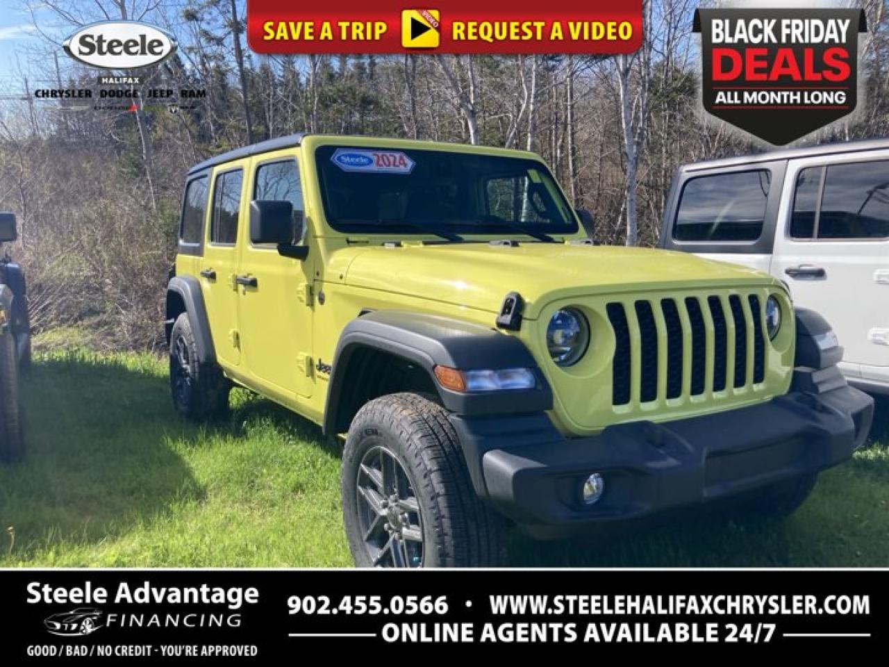 New 2024 Jeep Wrangler Sport S for sale in Halifax, NS