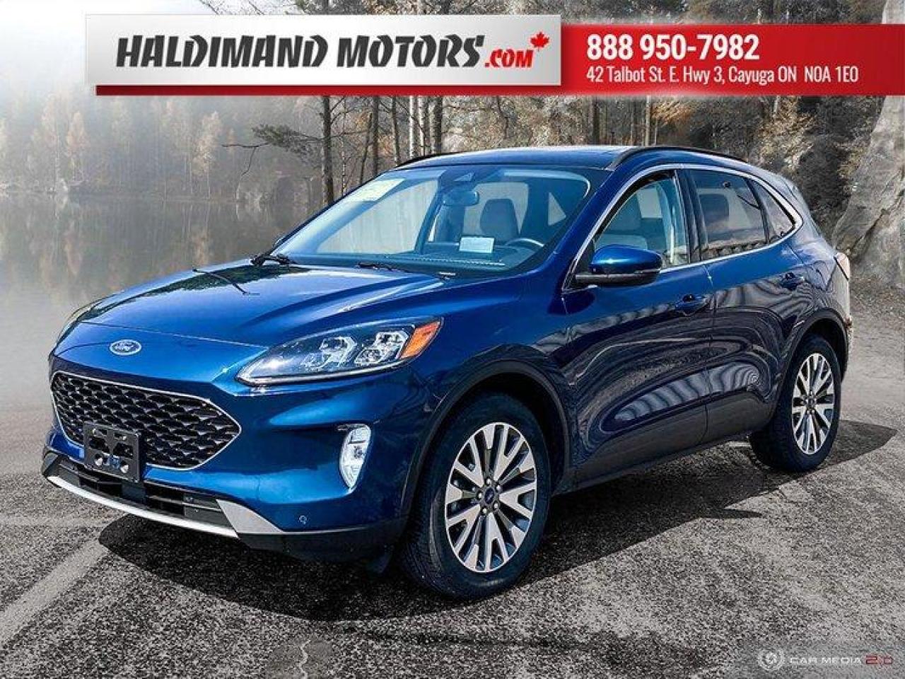 Used 2020 Ford Escape Titanium Hybrid for sale in Cayuga, ON