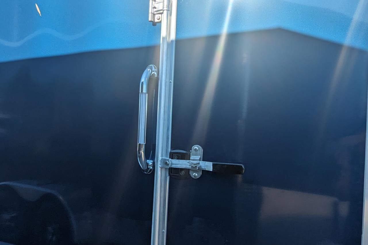 2024 Canadian Trailer Company 7x14 V Nose Cargo Trailer Aluminum Tandem Axle Photo16