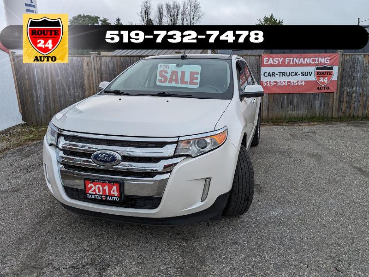 Used 2014 Ford Edge SEL FWD Certified, 3.5 L V6 Cylinder Engine, Panoramic Sunroof, Navigation, Sync, for sale in Brantford, ON