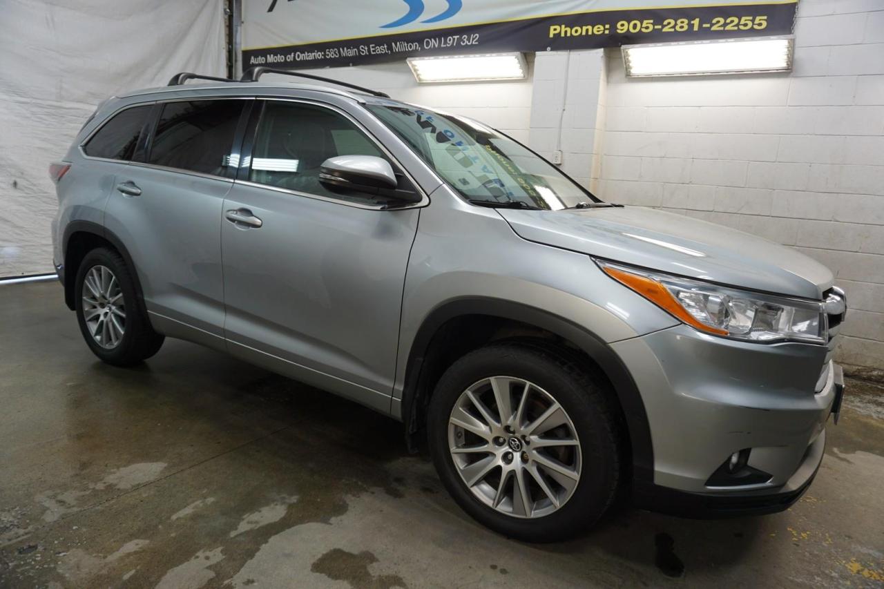 2016 Toyota Highlander XLE AWD V6 CERTIFIED CAMERA NAV BLUETOOTH LEATHER HEATED SEATS SUNROOF CRUISE ALLOYS