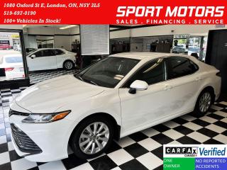 Used 2019 Toyota Camry LE+New Brakes+Camera+ApplePlay+CLEAN CARFAX for sale in London, ON