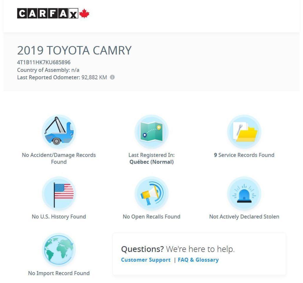 2019 Toyota Camry LE+New Brakes+Camera+ApplePlay+CLEAN CARFAX Photo83