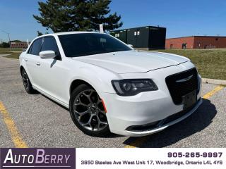 <p><p><span><strong>2016 Chrysler 300S White On Black Leather Interior </strong></span></p><p><span></span><span><span> </span></span> 3.6L <span><span></span> V6 </span><span></span><span><span> </span></span><span>Rear Wheel Drive </span><span><span></span> Auto <span></span> A/C</span><span> </span><span></span><span><span> </span></span><span>Dual-Zone Automatic Climate Control </span><span></span><span><span> </span></span><span>Power Options </span><span><span></span><span><span> </span></span> Front Seat Power Seats </span><span><span></span> Heated Seats </span><span> </span><span></span> <span>Bluetooth </span><span><span></span> Backup Camera <span></span><span><span> </span></span></span><span>Alloy Wheels </span><span><span></span> Fog Lights </span><span></span><span><span> </span></span></p><p><br></p><p><strong>*** Fully Certified ***</strong></p><p><span><strong>*** ONLY 152,334 KM ***</strong></span></p><p><br></p><p><span><span id=jodit-selection_marker_1693498511787_5464166878406898 data-jodit-selection_marker=start style=line-height: 0; display: none;></span><strong>CARFAX REPORT: </strong><a href=https://vhr.carfax.ca/?id=lzRFHjcniMeWeJU8r8IAJhMjFS12grch><strong>https://vhr.carfax.ca/?id=lzRFHjcniMeWeJU8r8IAJhMjFS12grch</strong><span id=jodit-selection_marker_1693498511787_647208489525622 data-jodit-selection_marker=end style=line-height: 0; display: none;></span></a></span></p><br></p> <span id=jodit-selection_marker_1689009751050_8404320760089252 data-jodit-selection_marker=start style=line-height: 0; display: none;></span>