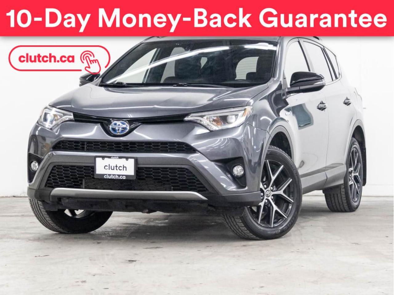 Used 2017 Toyota RAV4 Hybrid SE w/ Moonroof, Nav, Blind Spot Monitor for sale in Toronto, ON