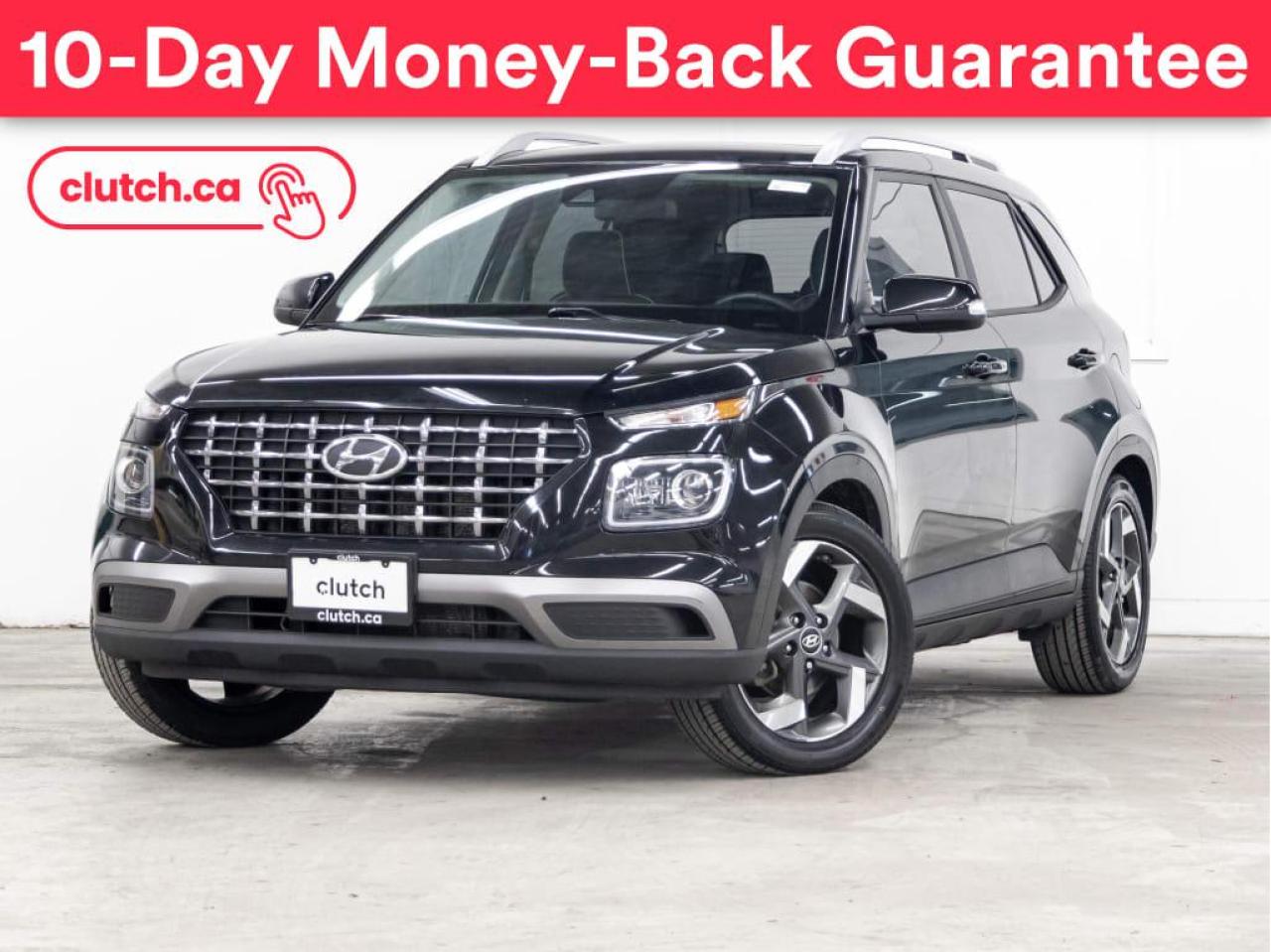 Used 2020 Hyundai Venue Ultimate w/ Apple CarPlay & Android Auto, Cruise Control, Sunroof for sale in Toronto, ON