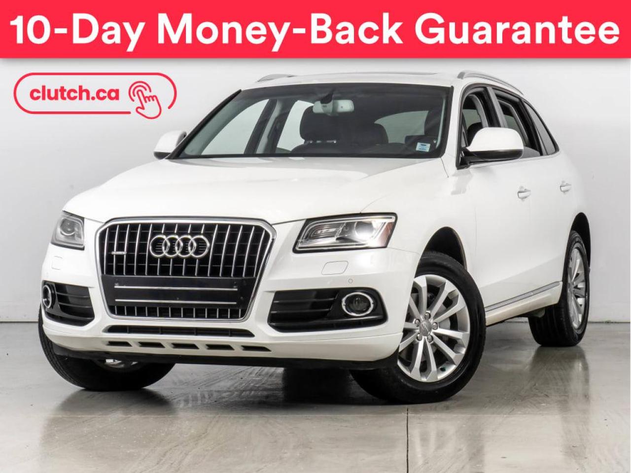 Used 2015 Audi Q5 2.0T Technik AWD  w/ Navi, Rearview Cam, Panoroof for sale in Bedford, NS