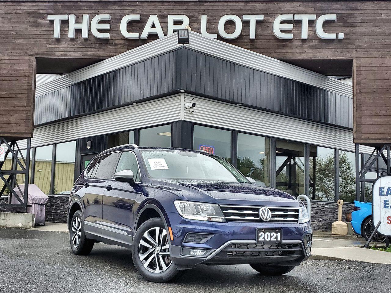 Used 2021 Volkswagen Tiguan United PREVIOUS DAILY RENTAL! NAV, MOONROOF, HEATED SEATS, BACK UP CAM, SIRIUS XM!! for sale in Sudbury, ON