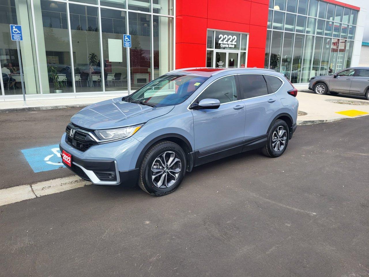 Used 2022 Honda CR-V EX-L|Htdlthr|RmtStart|Certified|Loaded|Local for sale in Brandon, MB
