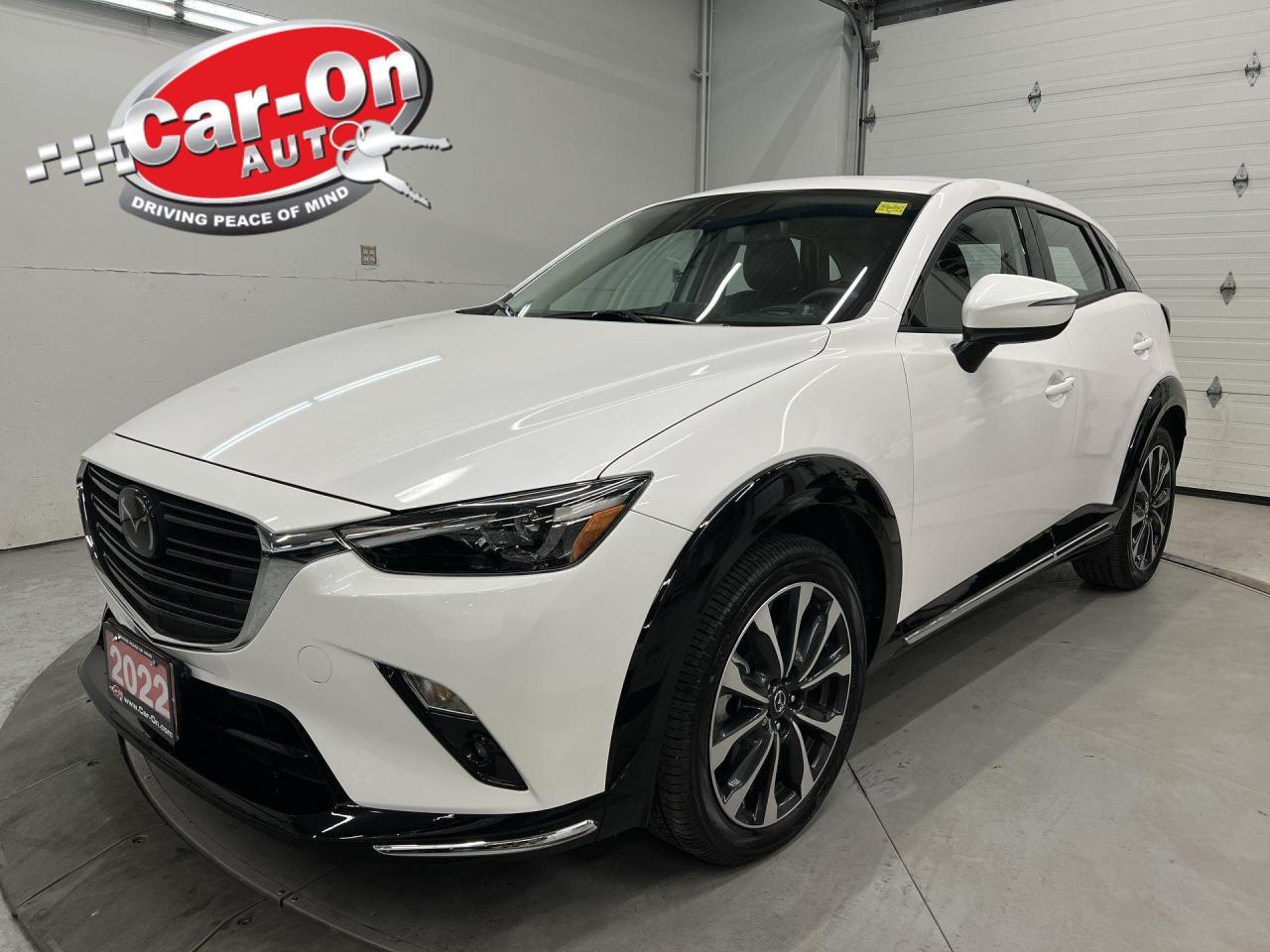 Used 2022 Mazda CX-3 GT AWD| LEATHER| SUNROOF| NAV| BLIND SPOT| HUD for sale in Ottawa, ON
