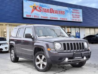 Used 2016 Jeep Patriot AWD LEATHER SUNROOF LOADED! WE FINANCE ALL CREDIT! for sale in London, ON