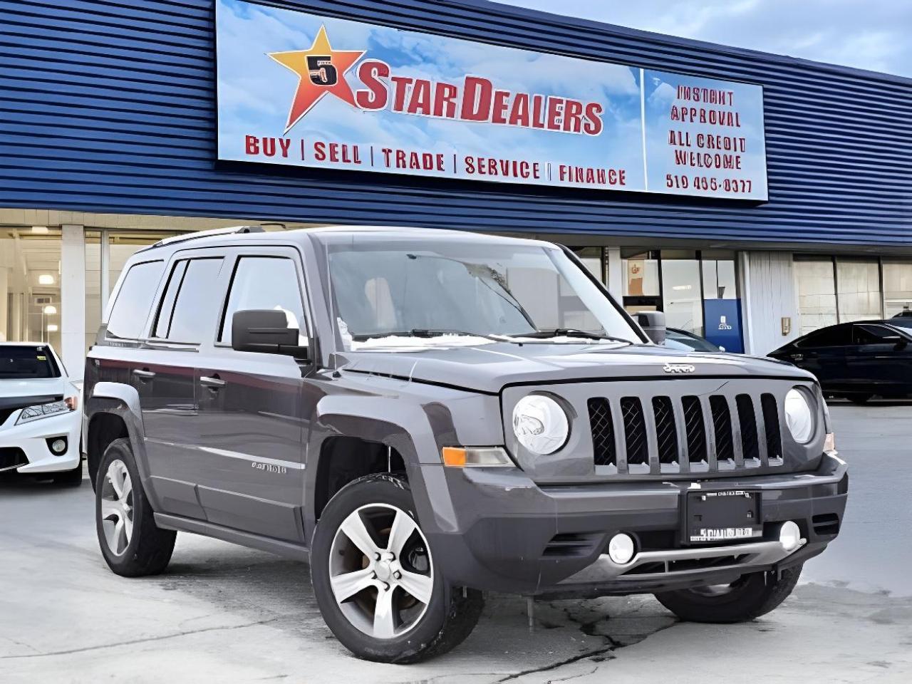 Used 2016 Jeep Patriot 4WD High Altitude LEATHER ROOF WE FINANCE ALL CRDT for sale in London, ON