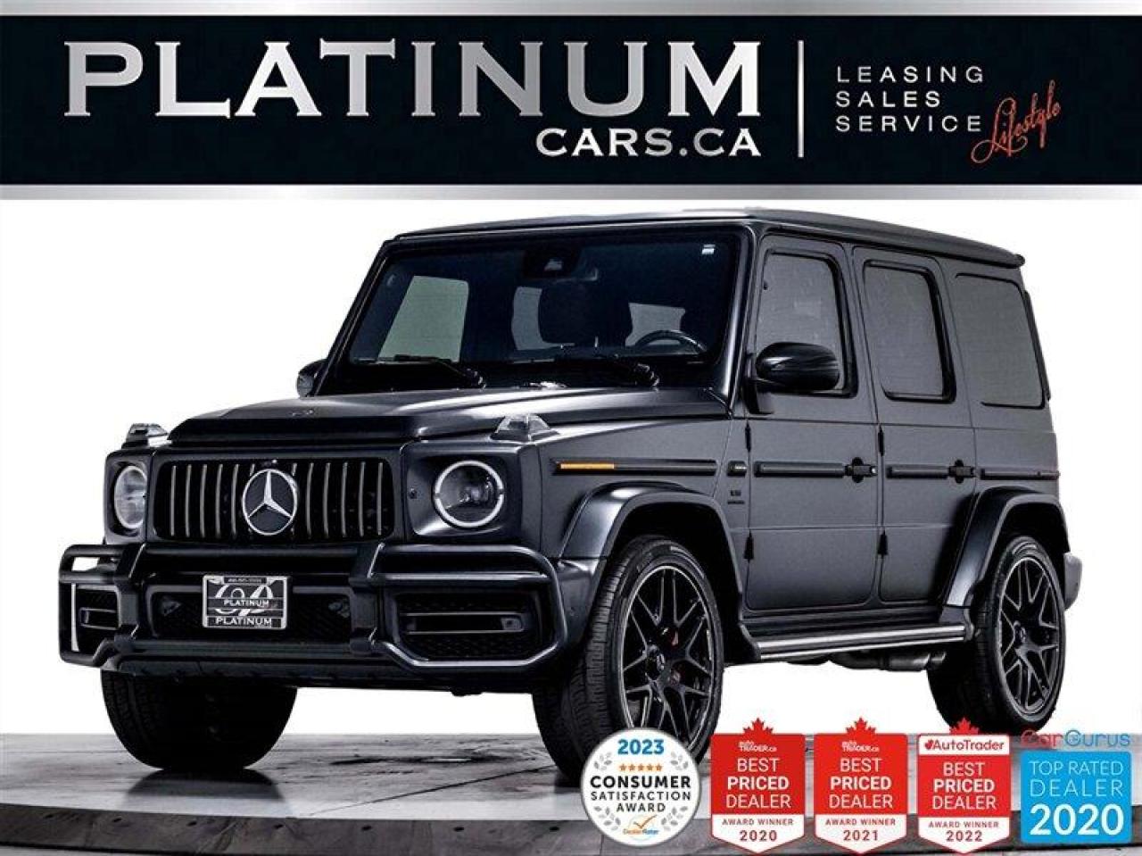Used 2021 Mercedes-Benz G-Class AMG G63, 577HP, 4MATIC, PARKTRONIC, 360 CAM for sale in Toronto, ON