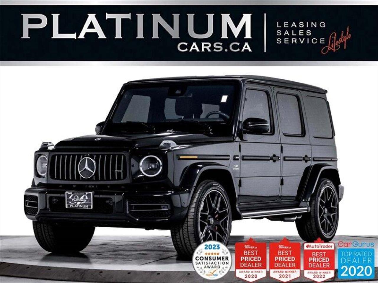Used 2021 Mercedes-Benz G-Class AMG G63, 577HP, BURMESTER, 4MATIC, 360 CAM for sale in Toronto, ON