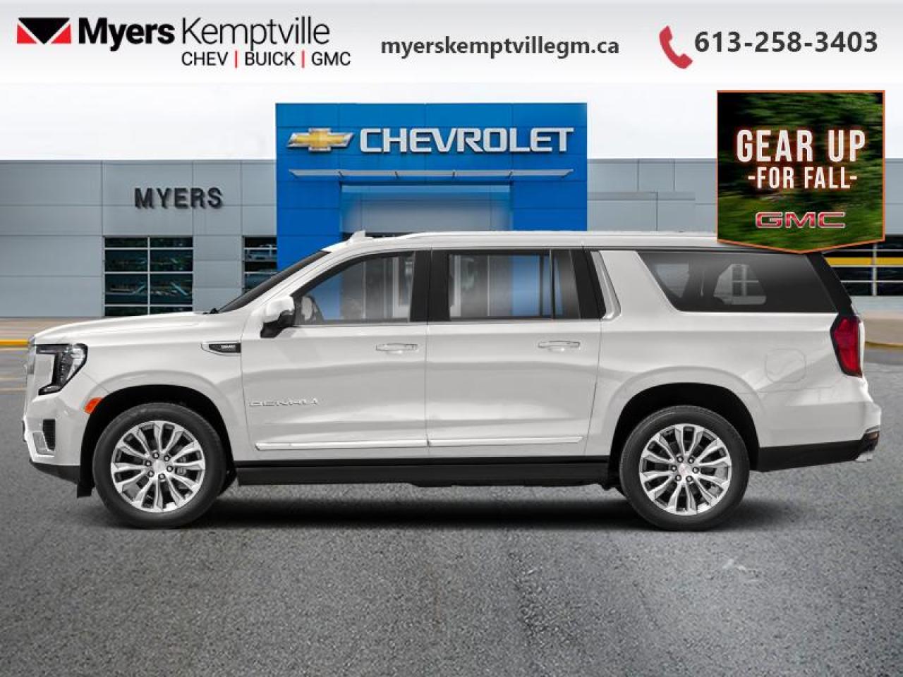 New 2023 GMC Yukon XL Denali  - Sunroof - Diesel Engine for sale in Kemptville, ON
