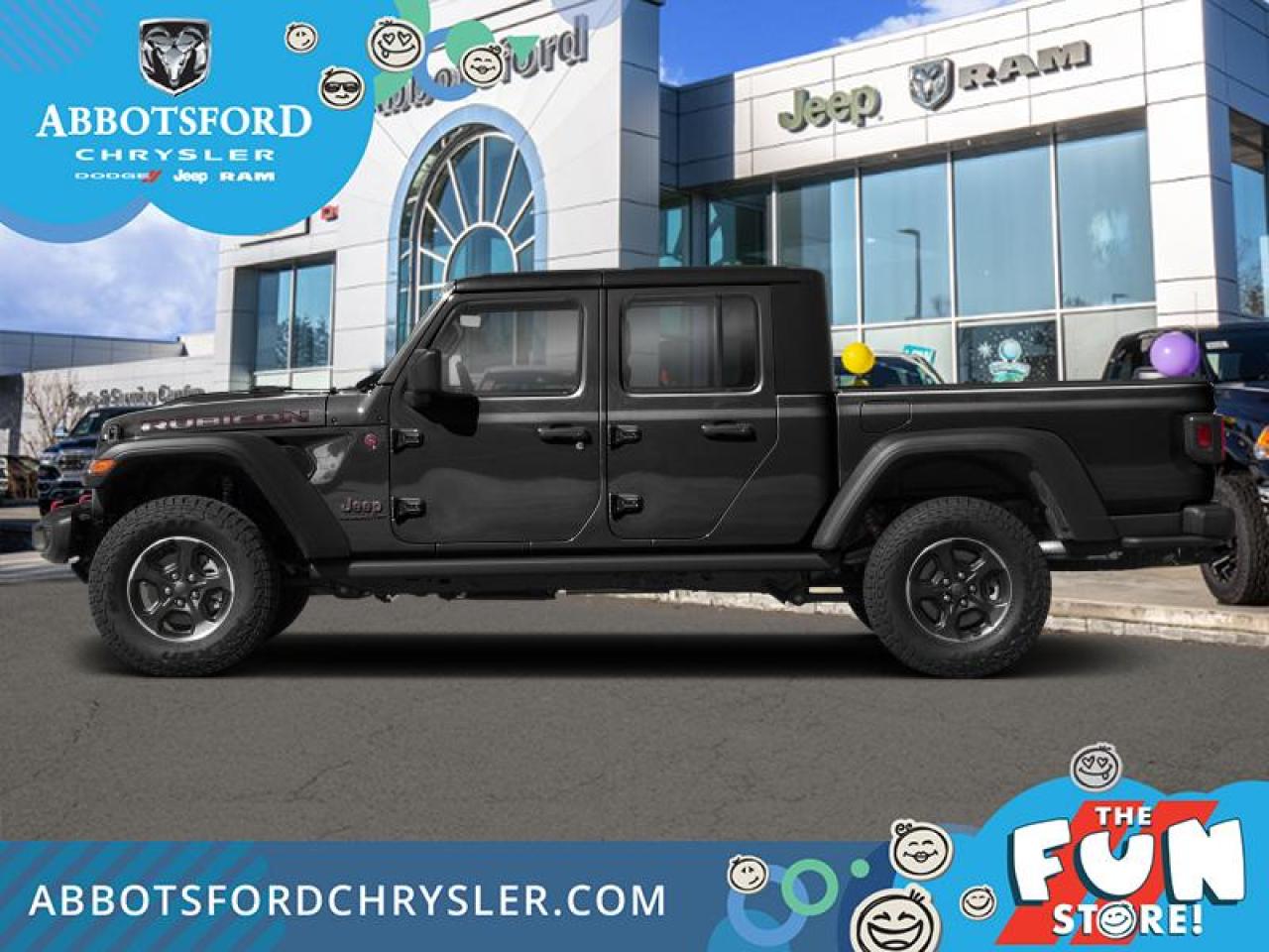 New 2023 Jeep Gladiator Rubicon  - Leather Seats - Heated Seats - $242.76 /Wk for sale in Abbotsford, BC