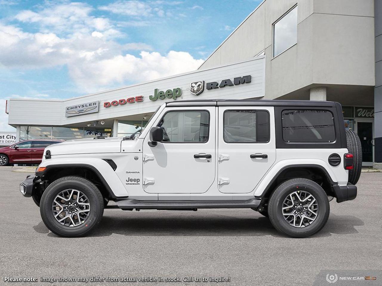 2024 Jeep Wrangler Sahara All New Dash, New Style Grill, Leather seats Photo2