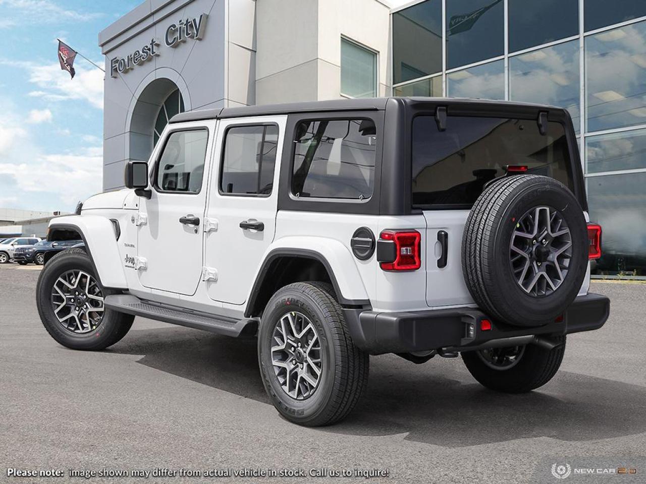 2024 Jeep Wrangler Sahara All New Dash, New Style Grill, Leather seats Photo3