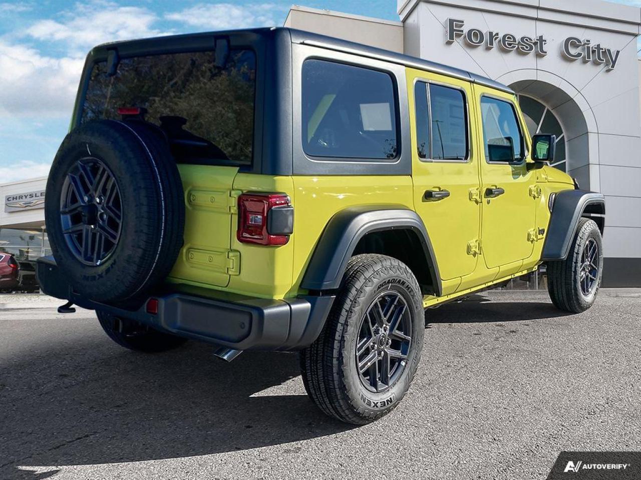 2024 Jeep Wrangler Sport All New Dash, New Style Grill, LED Lighting Photo4