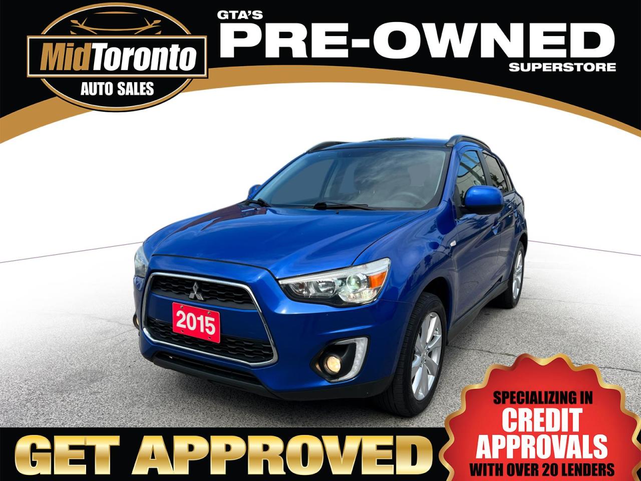 Used 2015 Mitsubishi RVR GT 4WD - Navigation - Power Panoramic Sun Roof - Leather - No Accidents for sale in North York, ON