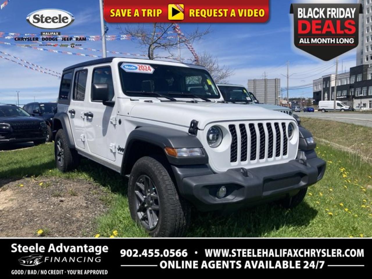 New 2024 Jeep Wrangler Sport S for sale in Halifax, NS