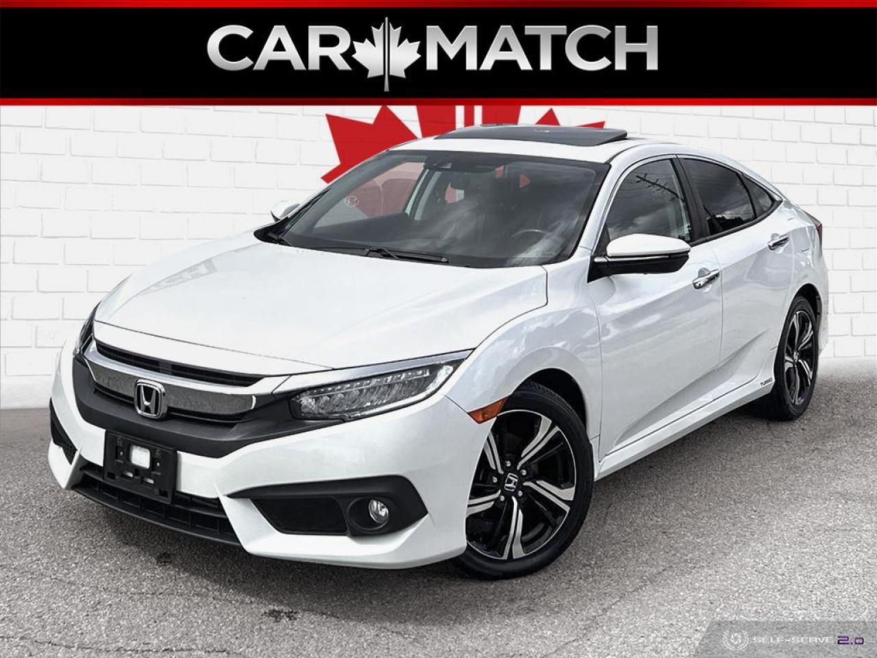 Used 2017 Honda Civic TOURING / NAV / SUNROOF / NO ACCIDENTS for sale in Cambridge, ON